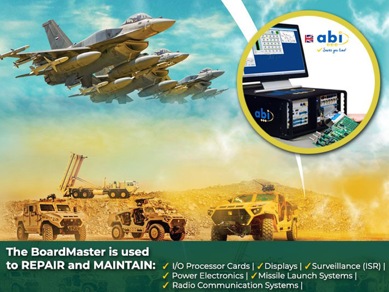英国abi电路板故障检测仪和集成电路测试仪在军工行业应用